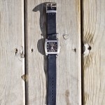 vegetable tan leather watch strap
